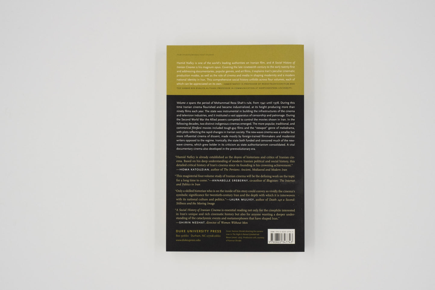 A Social History of Iranian Cinema, Volume 2: The Industrializing Years, 1941–1978 / Hamid Naficy