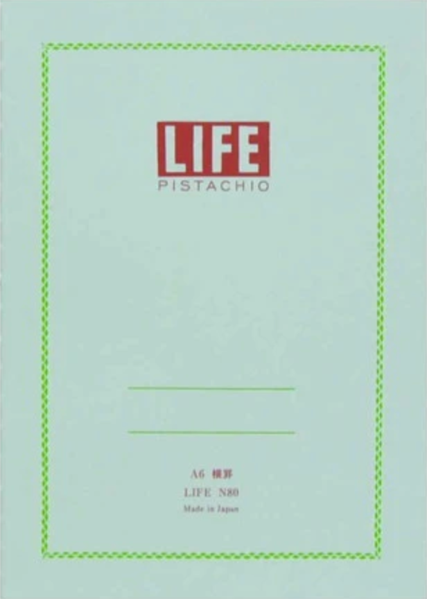 LIFE Notebook Pistachio B6 ruled