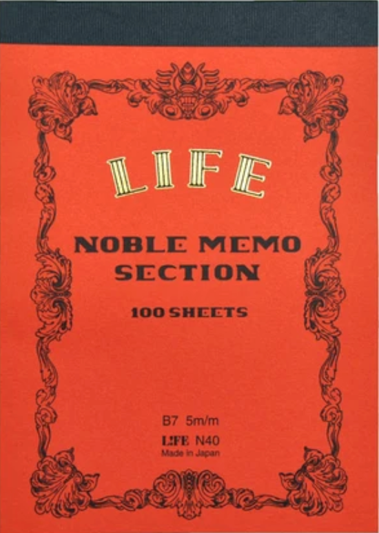 LIFE Noble Memo Pad B7 grid