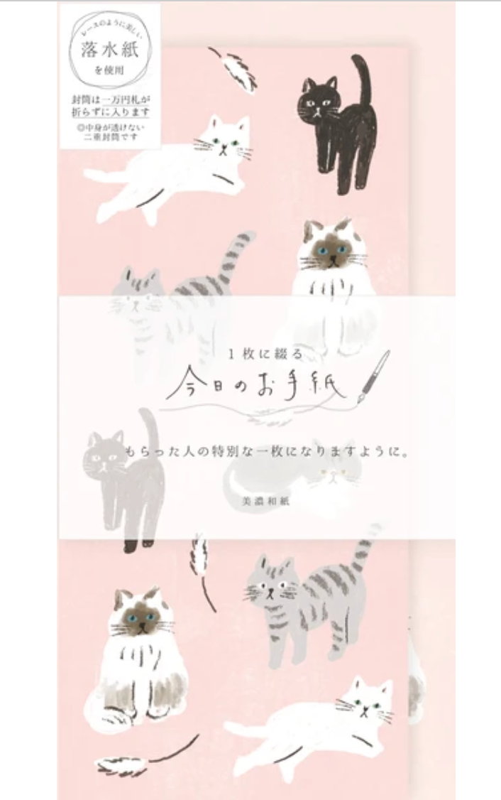 Cat Today Letter Set