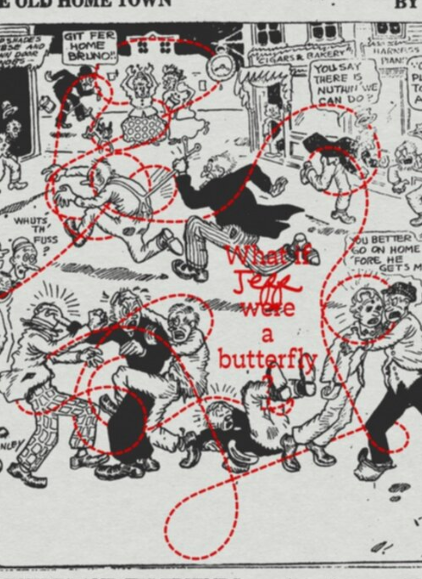 Jeff Mermelstein – What if Jeff were a Butterfly?