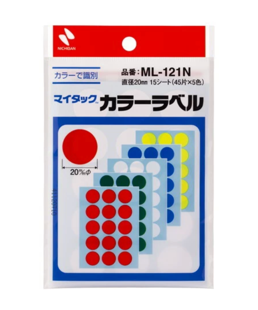 NICHIBAN Label Stickers