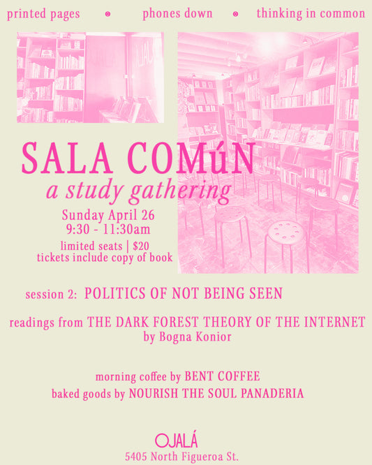 SALA COMúN: Politics of Not Being Seen