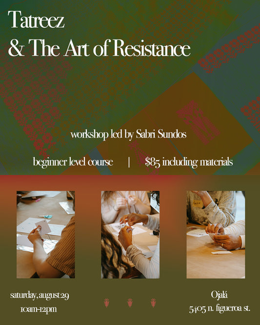 Tatreez & The Art of Resistance