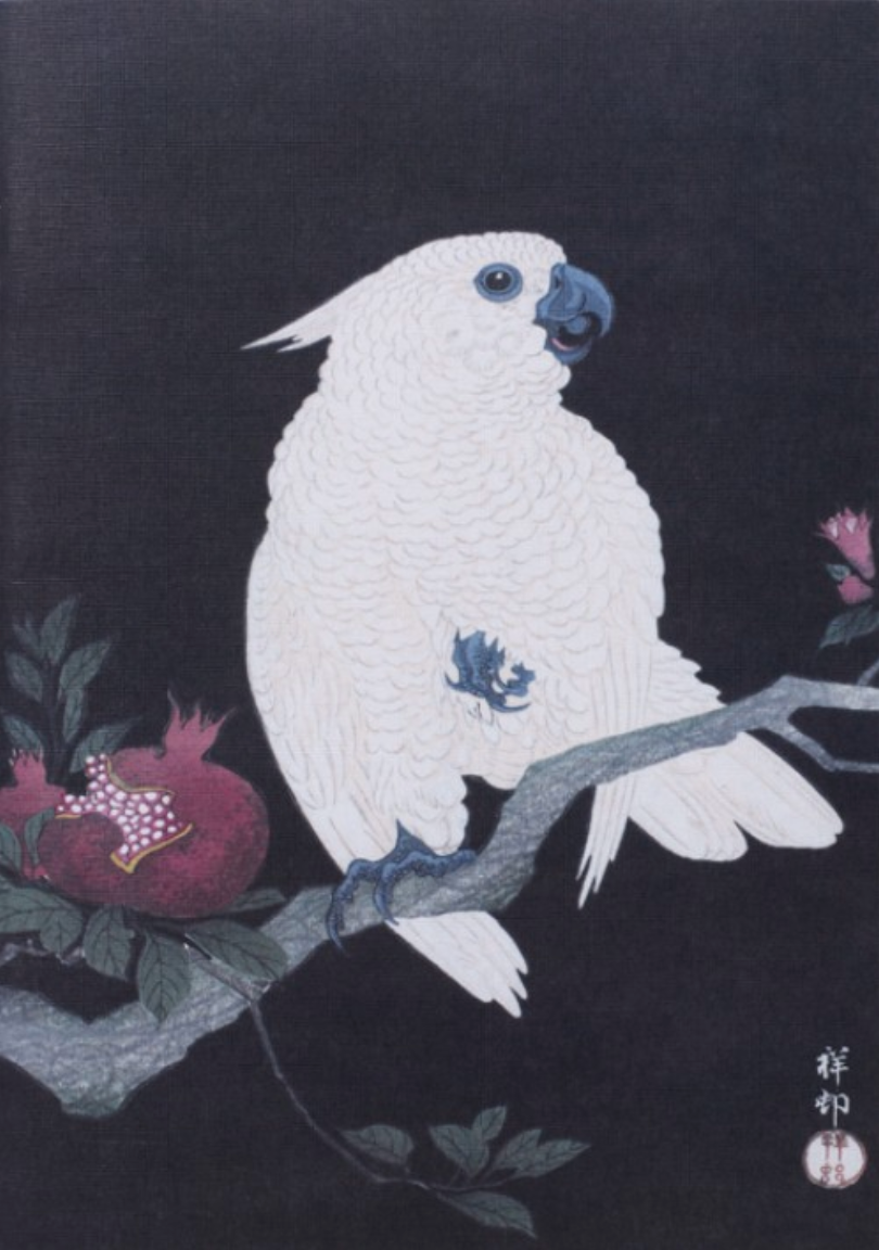 Notebook Birds and Flowers of Japan