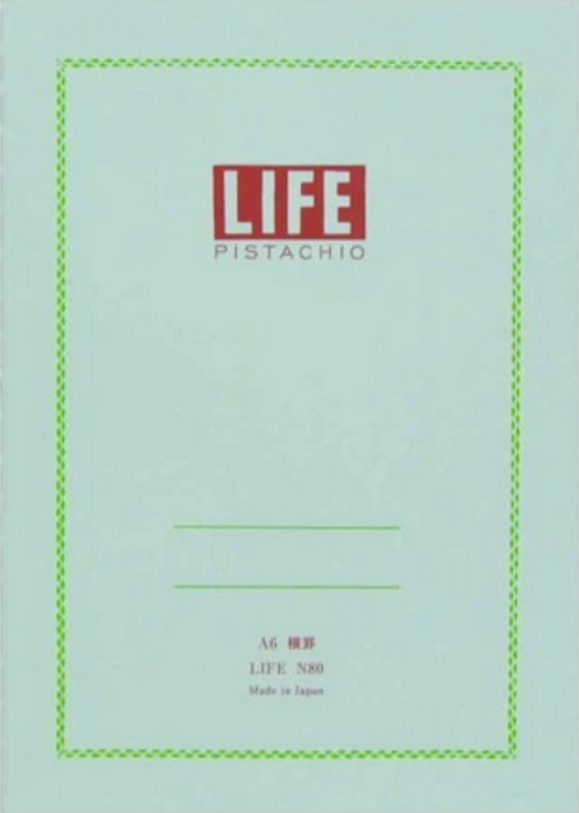 LIFE Notebook Pistachio B6 ruled