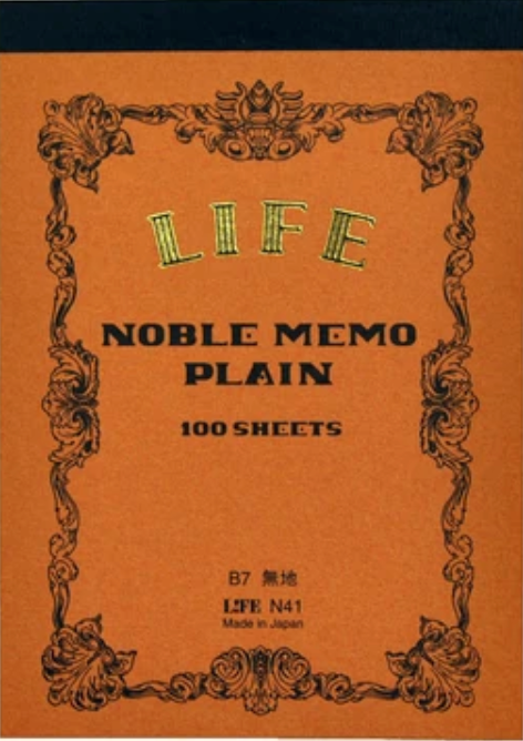 LIFE Noble Memo Pad B7 plain