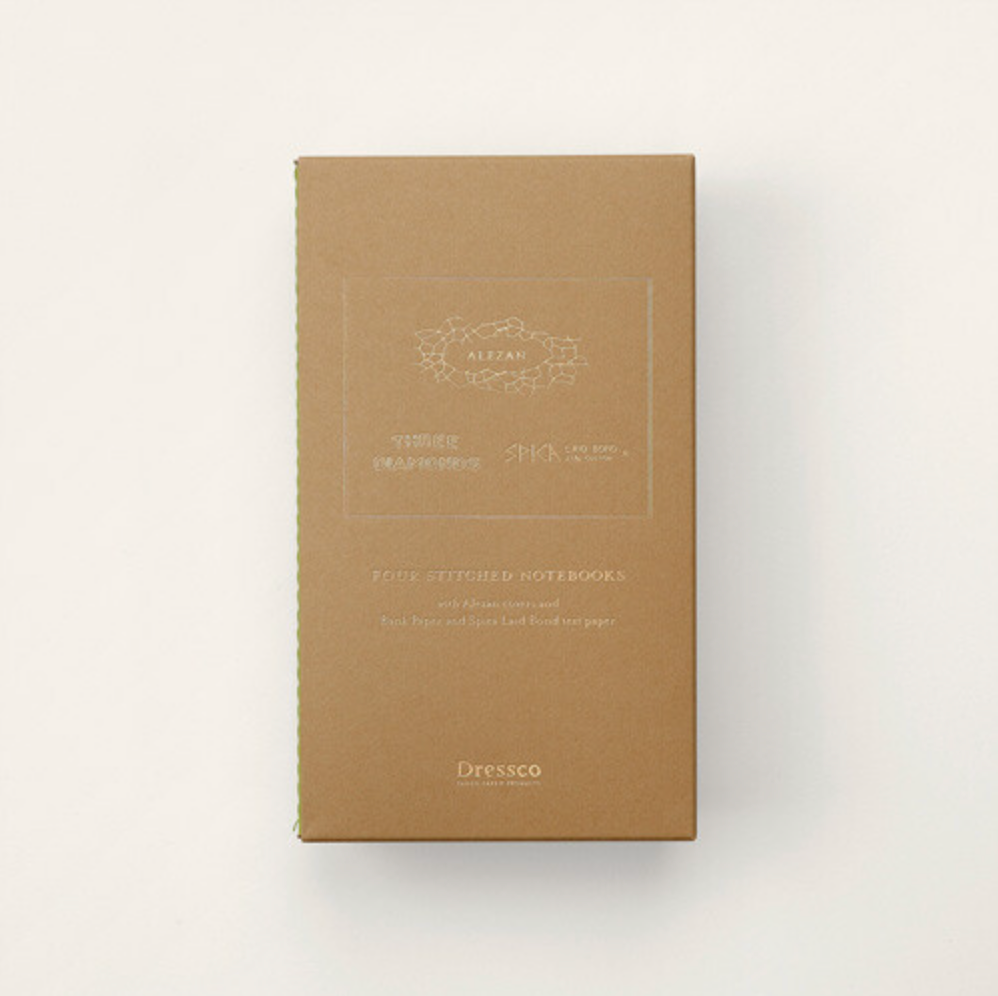 Notebook Dressco Stitching Notebook Bookcase Set