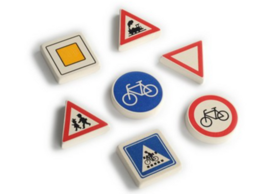 Koh-I-Noor Soft Eraser 6921 Traffic Signs(Various)