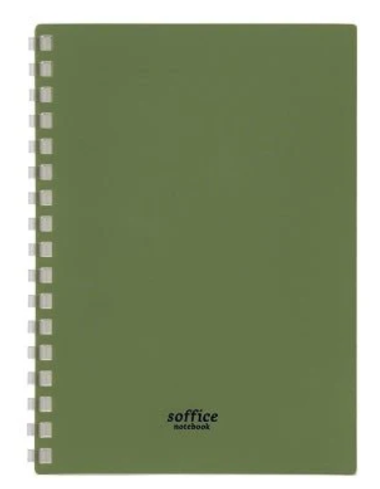 Soffice Ring Notebook Semi B5 - LIHIT LAB - Various Colors