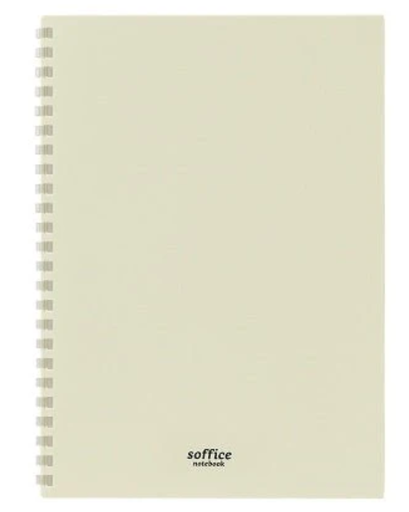Soffice Ring Notebook Semi B5 - LIHIT LAB - Various Colors