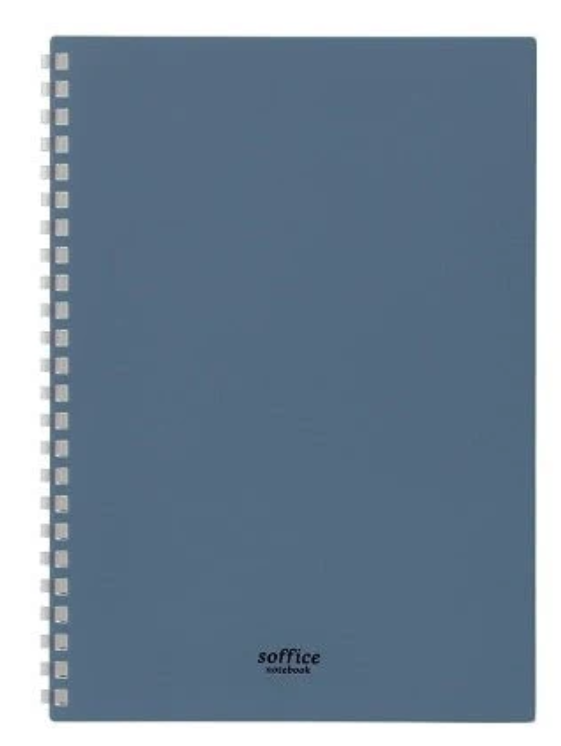 Soffice Ring Notebook Semi B5 - LIHIT LAB - Various Colors