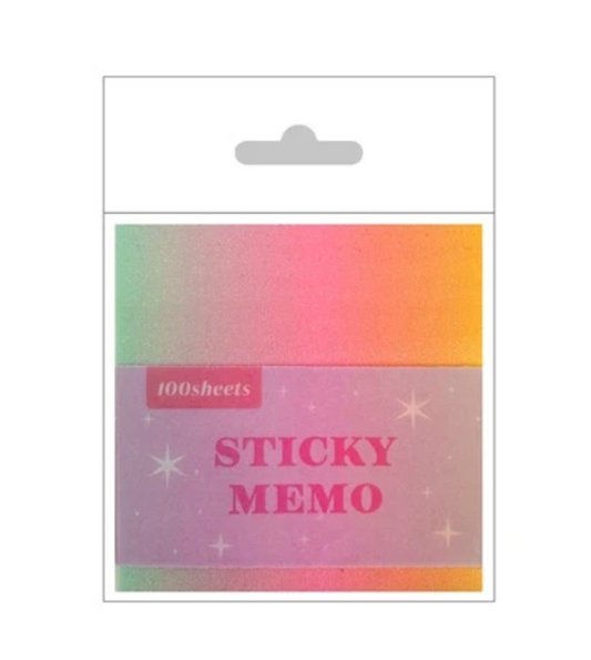 KDT Japan | Glitter Gradient Sticky Notes