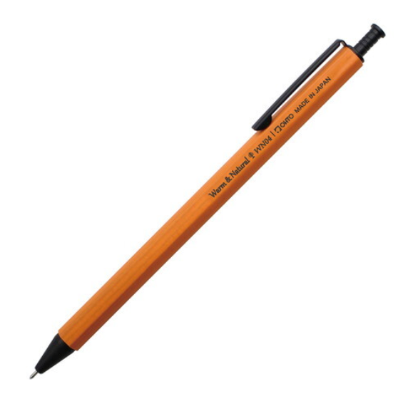 Ohto / Gel Ballpoint Pen Wooden Shaft WN04 0.4mm