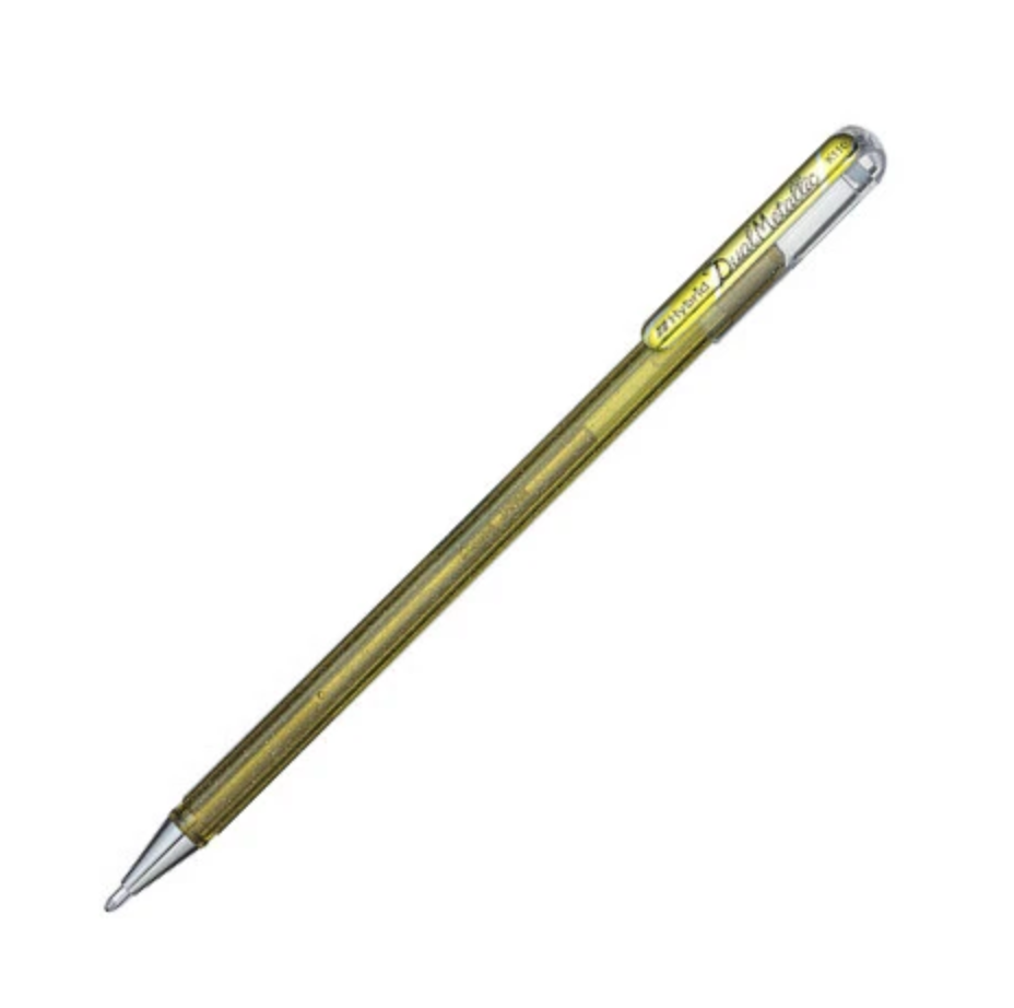 Pentel Hybrid Dual Metallic Gel Pen 1.0mm