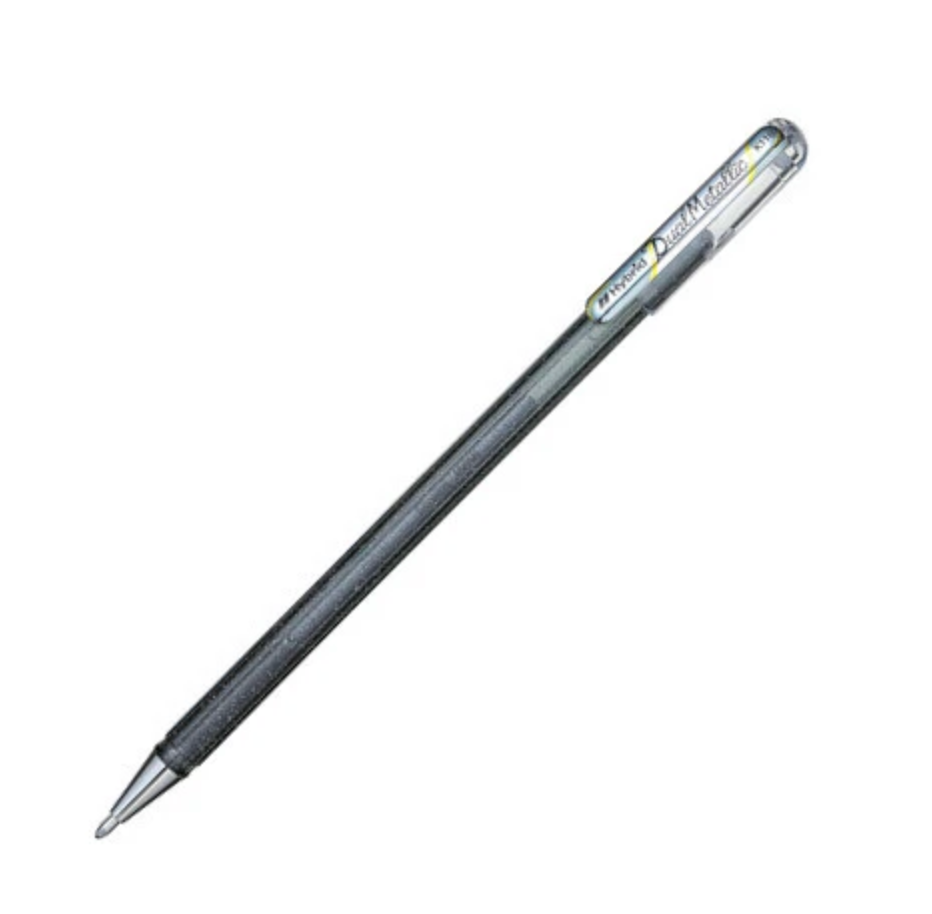 Pentel Hybrid Dual Metallic Gel Pen 1.0mm