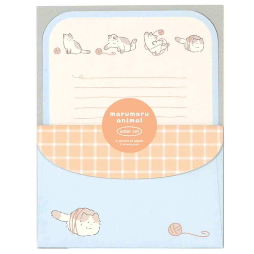 Labclip Marumaru Animal Letter Set