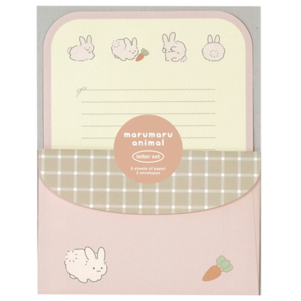Labclip Marumaru Animal Letter Set